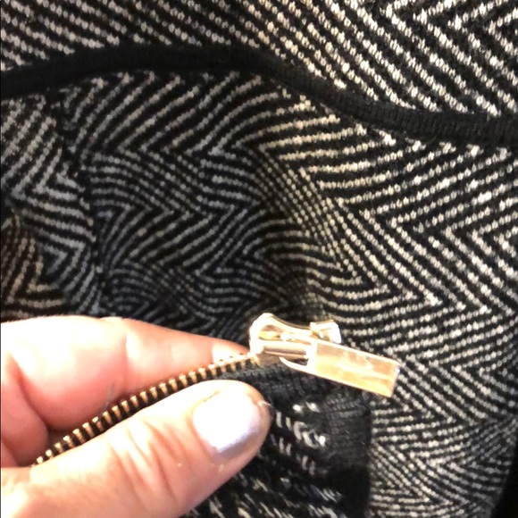 Ann Taylor LP full zip soft as merino wool dress. - Picture 7 of 8